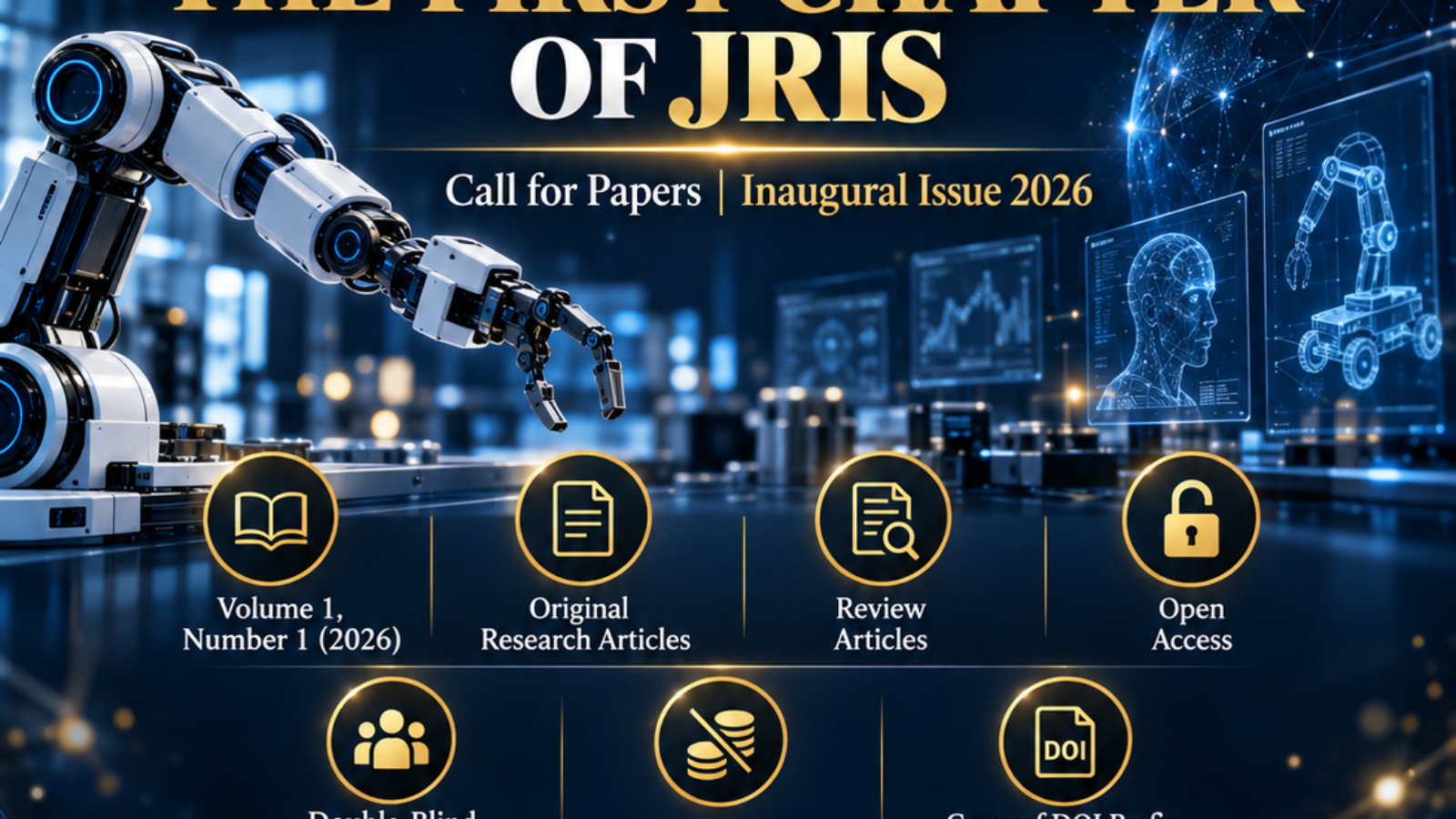 JRIS Inaugural Issue Call for Papers